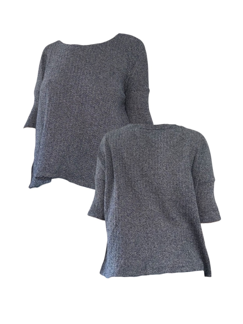 Zara Gray Knit Top